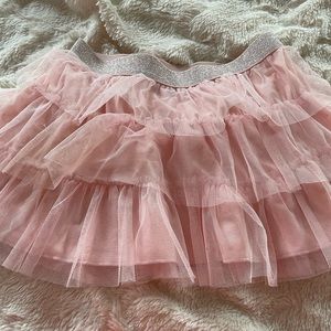 Girls Freestyle tulle ruffle dance skirt size 10/12